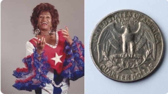 Celia Cruz Silver coin